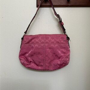 2008 Pink Coach Soho Women's Shoulder Bag